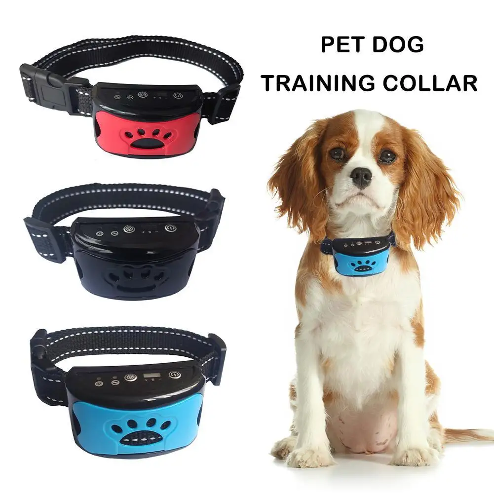 Collar automático antiladridos para perro, dispositivo con vibración de