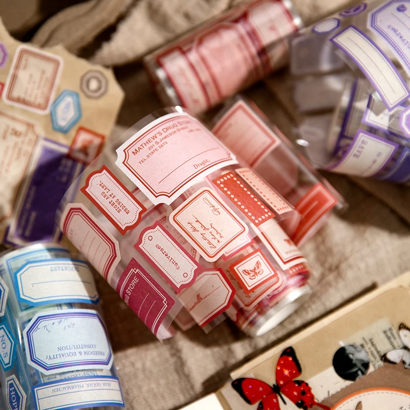 

1 Roll Label Washi Tape for Decorative Material Collage MessageTake Notes