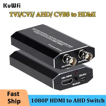 HDMI to AHD CVBS BNC HDMI 스위처 어댑터 풀 HD 1080P 모니터 HDTV DVRs 변환기 HD-MI 비디오 신호 TVI CVI AHD CVBS BNC