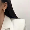 Boucles d'oreilles Vintage CC Design pour femmes, mode coréenne, croix X, Zircon, bijoux de fiançailles, cadeaux, vente en gros