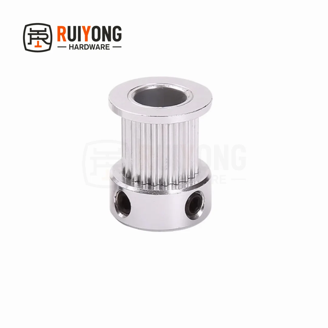 2GT Timing Pulley 24T/25T/30Teeth K Type Bore 4/5/6/6.35/8/10mm Belt Width 6/10mm CNC 3D printed parts