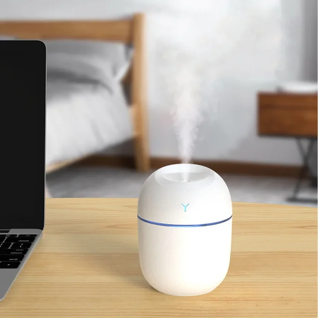 250ML Humidifier Mini Aromatherapy Humidifiers Diffusers For Home Romantic Light USB Essential Oil Diffuser Car Purifier Air 4