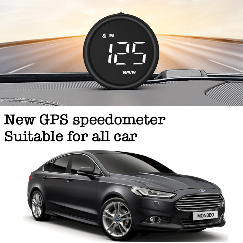 

Car HUD Head Up Display For Ford Fusion Mondeo 2014~2020 Car Digital Speedometer Information Projector Racing GPS Speed meter