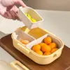 Bento box infantil de 3 compartimentos: Hermético y Apto para Microondas | Emoape
