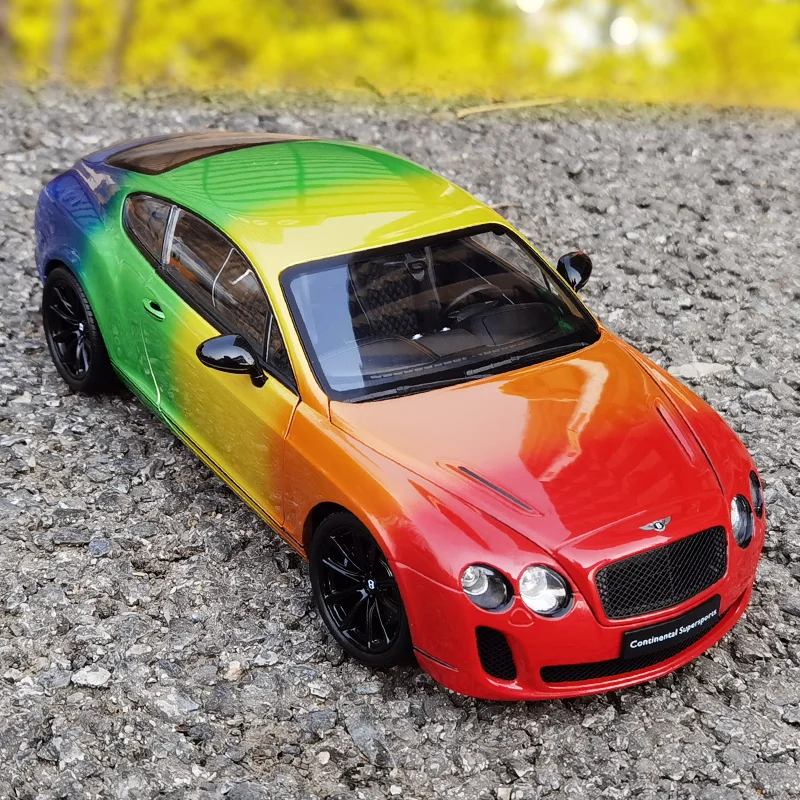 ミニカー minichamps 1/18 BENTLEY CONTINENTAL GT Minichamps 2008 BENTLEY CONTINENTAL GT- RED METALLIC 1:18