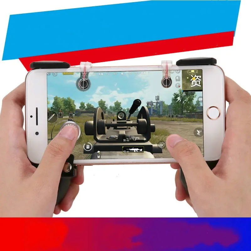 W10 Gamepad Portable MV Four In One PUBG Joystick Afstands Bediening IOS Android Mobiele Game Handvat Controller Interactive Toy