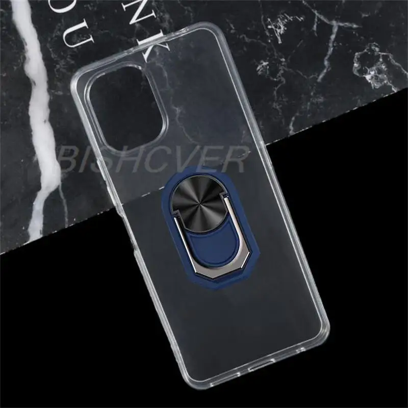 iphone se clear case Magnet Phone Cases For UMIDIGI F3 SE Shockproof Cover On For UMIDIGI F3S Case With Ring Holder case for iphone se