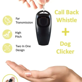 Sd81c32a7e8404cf7b87c7c99ef2954d1V.jpg Pet Dog Training Clicker Pet Dog Whistle Key Ring And Wrist Strap Dog Trainings Behavior Pet Supplies For Obedience Commands