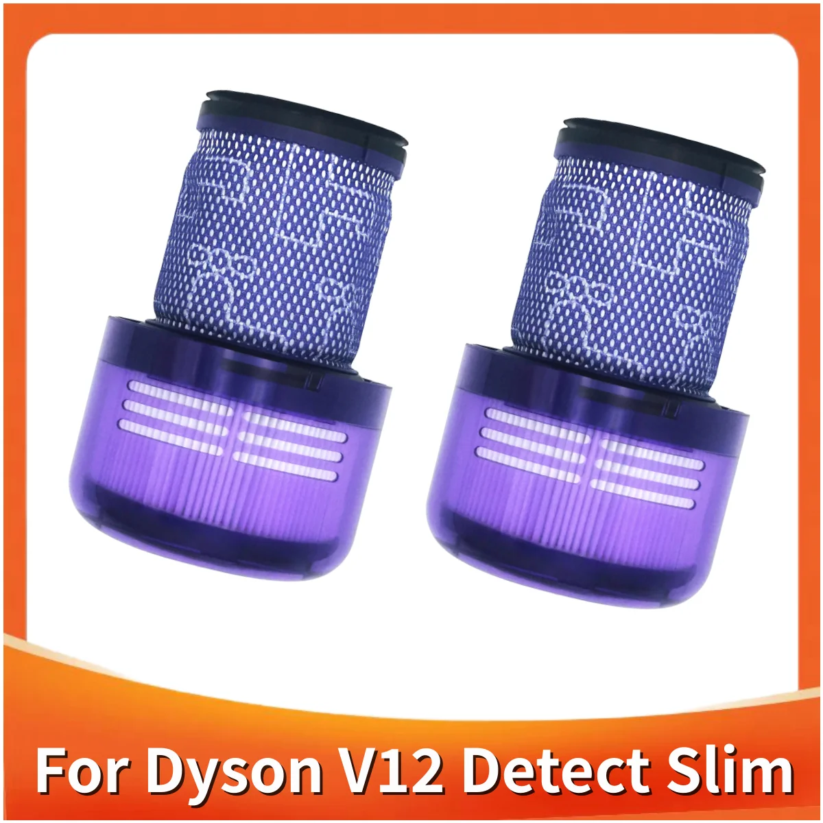 Kit Di Ricambio Per Filtro Hepa Sottile Dyson V12 Da 2 Pezzi Per Dyson V12 Rileva La Parte Dei Filtri Per Aspirapolvere Sottile