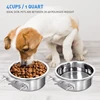 Hanging Water Dispenser Food Bowl Cage Mount for Dog Cat Pet Supplies Detachable Hanging Water Bowl Y5GB 6