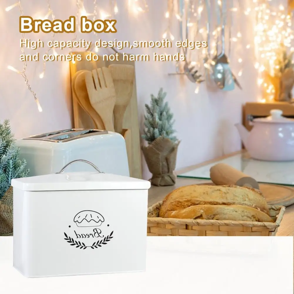 

Food Grade Bread Box Storage Container Food Grade Capacity Dustproof Bread Toast Refrigerator Storage Box Ultimate for Freshness