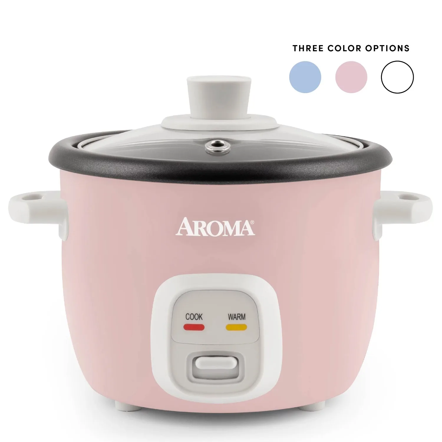 Can cook rice can stew soup can stir fry three-in-one small pot pink/Blue/White