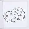 Food Drinks and Desserts Coloring Book for Adults and Kids Easy to Color Designs 40 Pages Fun Gifts for Parties and Exchanges 5