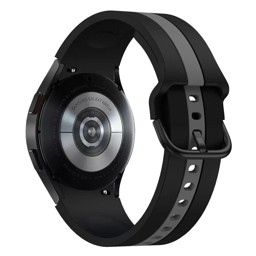 Premium Silicone No-Gap Bracelet Strap for Smartwatch - Various Sizes