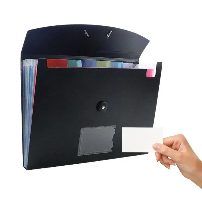 

Expanding File Folders Document Receipt Organizer Accordion File Bag Buckle Closure A4 Letter Size 7 Or 13 Pockets For Women Men