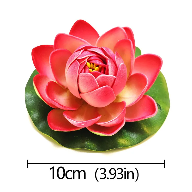 Elegant Floating Artificial Lotus Flowers - Decorative Water Lilies