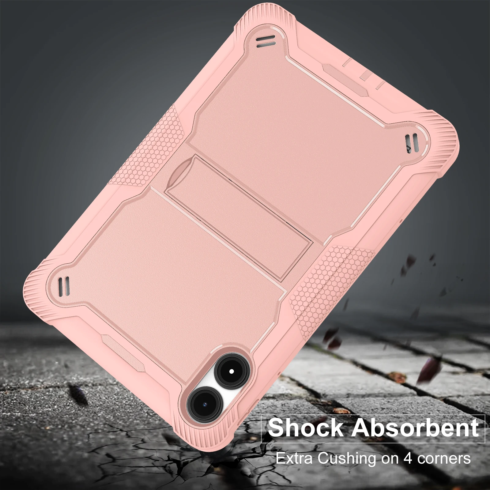 Heavy Duty Protective Tablet Cover with Built-in Kickstand