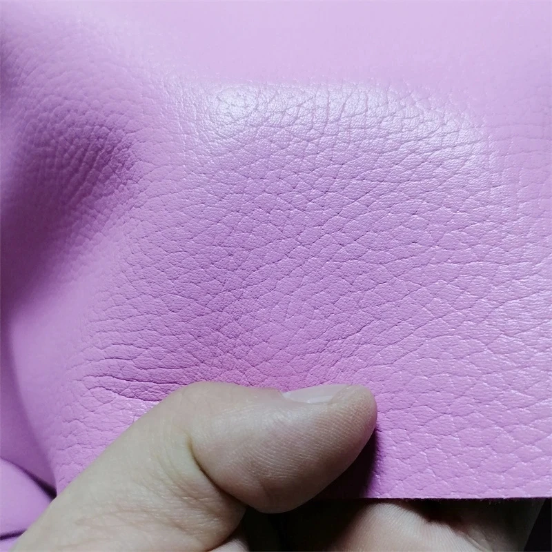 1.1/1.2mm 핑크 블루 리치 양가죽. 첫 번째 층 가죽. 진짜 가죽 원단. 소프트 백을 위한 수제 DIY. 양가죽 전체