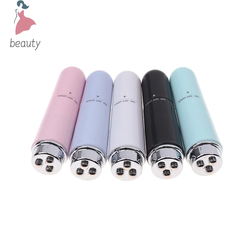 4 in 1 Mini Massage Pen Electric Eye Massager Facials Vibration Massage Stick for Dark Circles Eye Bags