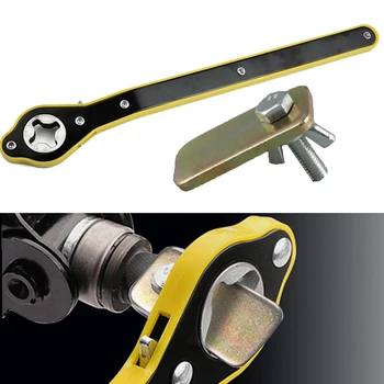 Car Labor-saving Jack Ratchet Wrench Scissor Jack Garage Tire Wheel Lug Wrench Handle Labor-saving Wrench Car Repair Tool Adapte 1