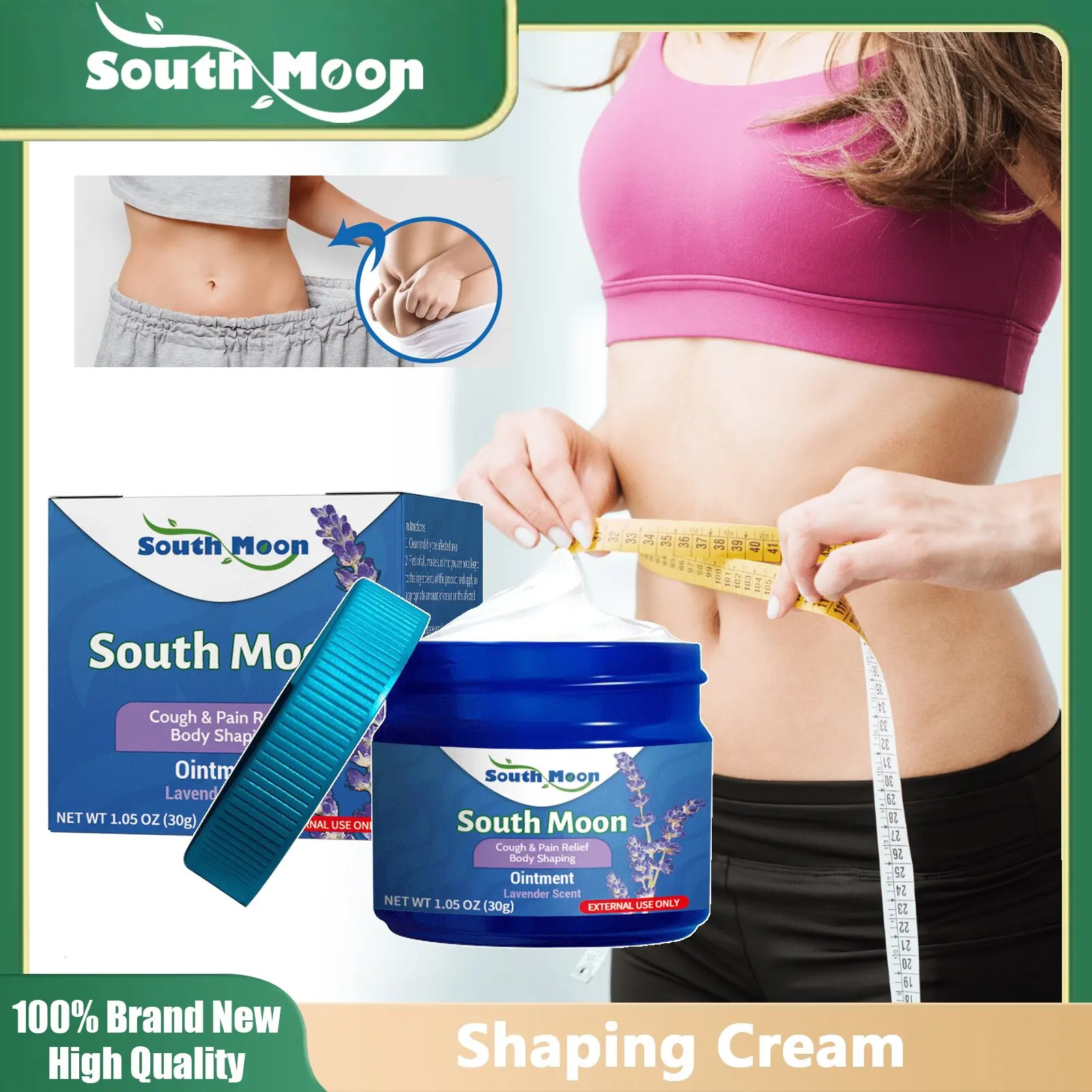 

Weight Loss Cream Remove Cellulite Build Slender Figure Anti-Sagging Fat Burn Slimming Moisturizing Firming Body Shaping Cream
