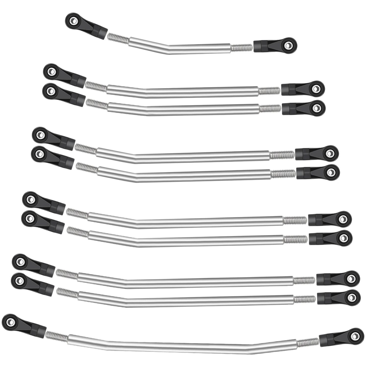 Attacco Passo 313 Mm Attacco Asta Sterzo Per Modellini 4x4 SCX10 II (90046) - Passo 313mm, Per Cingolati Assiali Collegamento Sterzo Passo 313 Mm - Foto 10