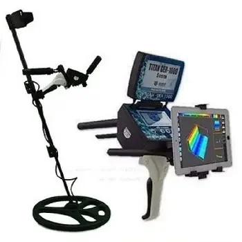 

Buy With Confidence New Original Outdoor GER Detect Titan 1000 Metal Detector 3D 5 Multi Systems