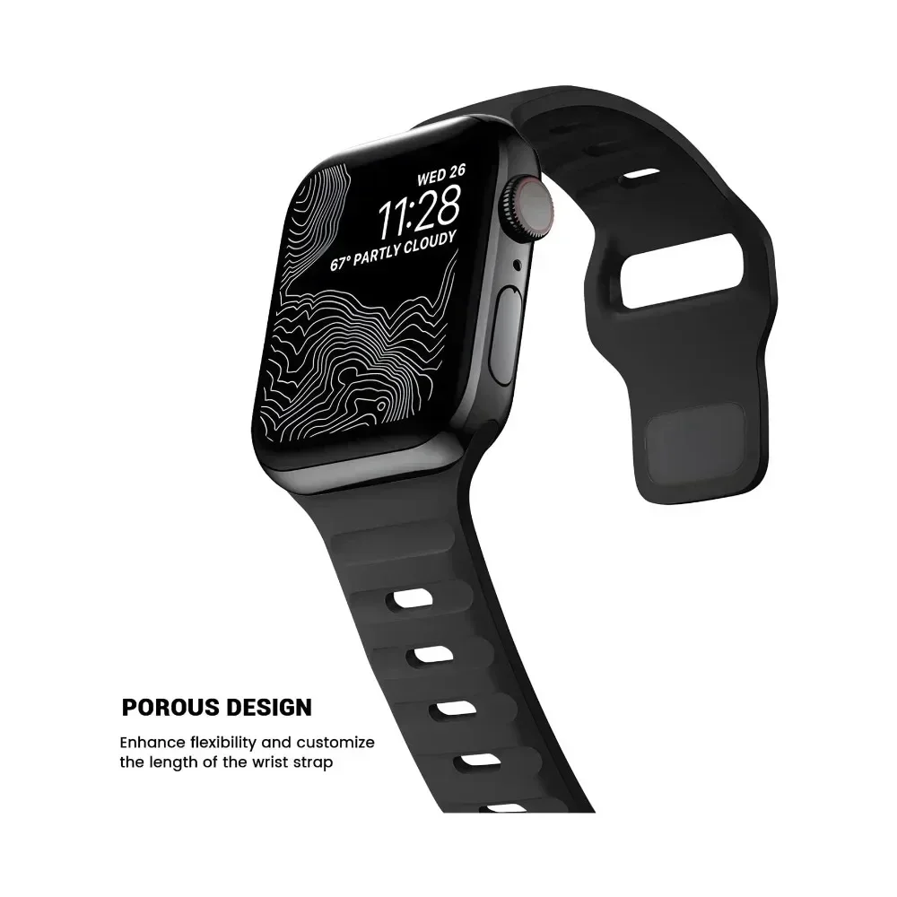 Candy Silicone Case and Strap for Apple Watch - Vibrant Rubber Band Accessory