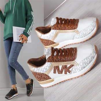 Women's Casual Shoes Black Shoes Trend 2025 Sneakers Women White Vulcanized Shoes Female Tennis Sneaker Running Plus Size 36-43 1