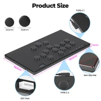 Haute42 E16 Mirrored Hitbox Leverless Controller For PC/PS4/PS5/Switch /Steam Arcade Stick Controller Joystick Hitbox Fightstick - Image 4