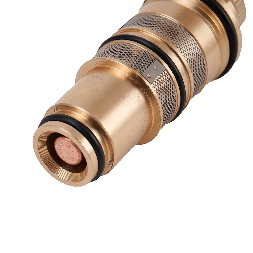 Brass Replacement Thermostatic Cartridge Shower Mixer Valve Bar Repair Kit Temp Range 20-48 Degrees C