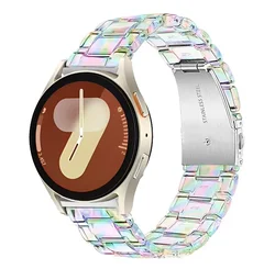 Elegant 20mm Transparent Wristband for 20mm (Clear Colorful)