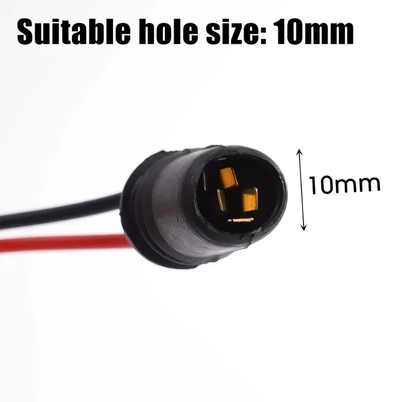 LED Lamp Bulb Base Light Holder LED Lamp Bulb Light Bulb Socket Socket Connector Plug Adapter T10 W5W Car Wedge Light Bulb Socket Connector Holder Extension LED Lamp Bulb Base Holder Socket Wedge Base Light Plug