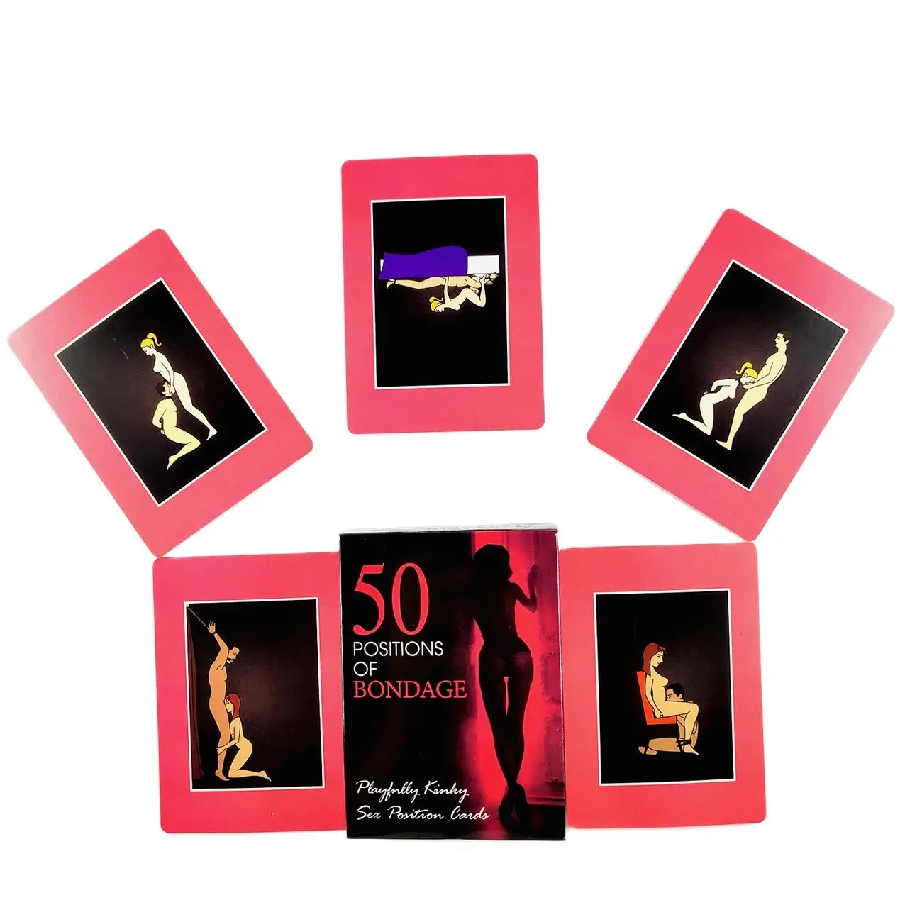 New High Quality 50 Positions Of Bondage Tarot Cards Fortune Guidance Telling Divination Deck Board Game For Couples | Спорт и