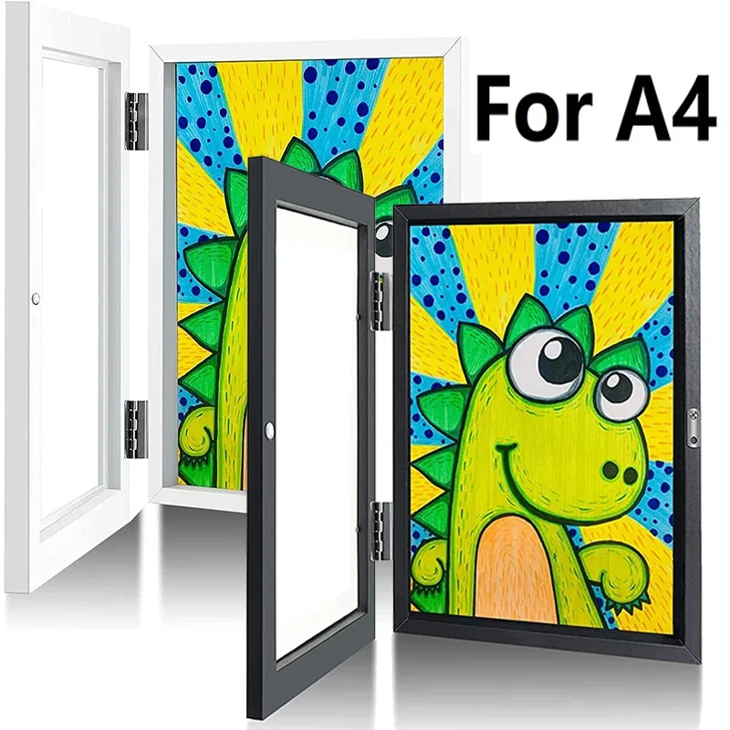 Children Art Frames Magnetic Front Opening for Poster Photo Drawing Paintings Pictures Kids Art Pictures Display Frames art frames photo frame