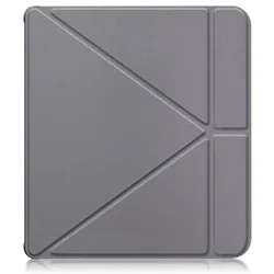 Premium 8 - Inch E - Book Protective Folding Case Cover - Tolino Epos2 8 inch (Gray)
