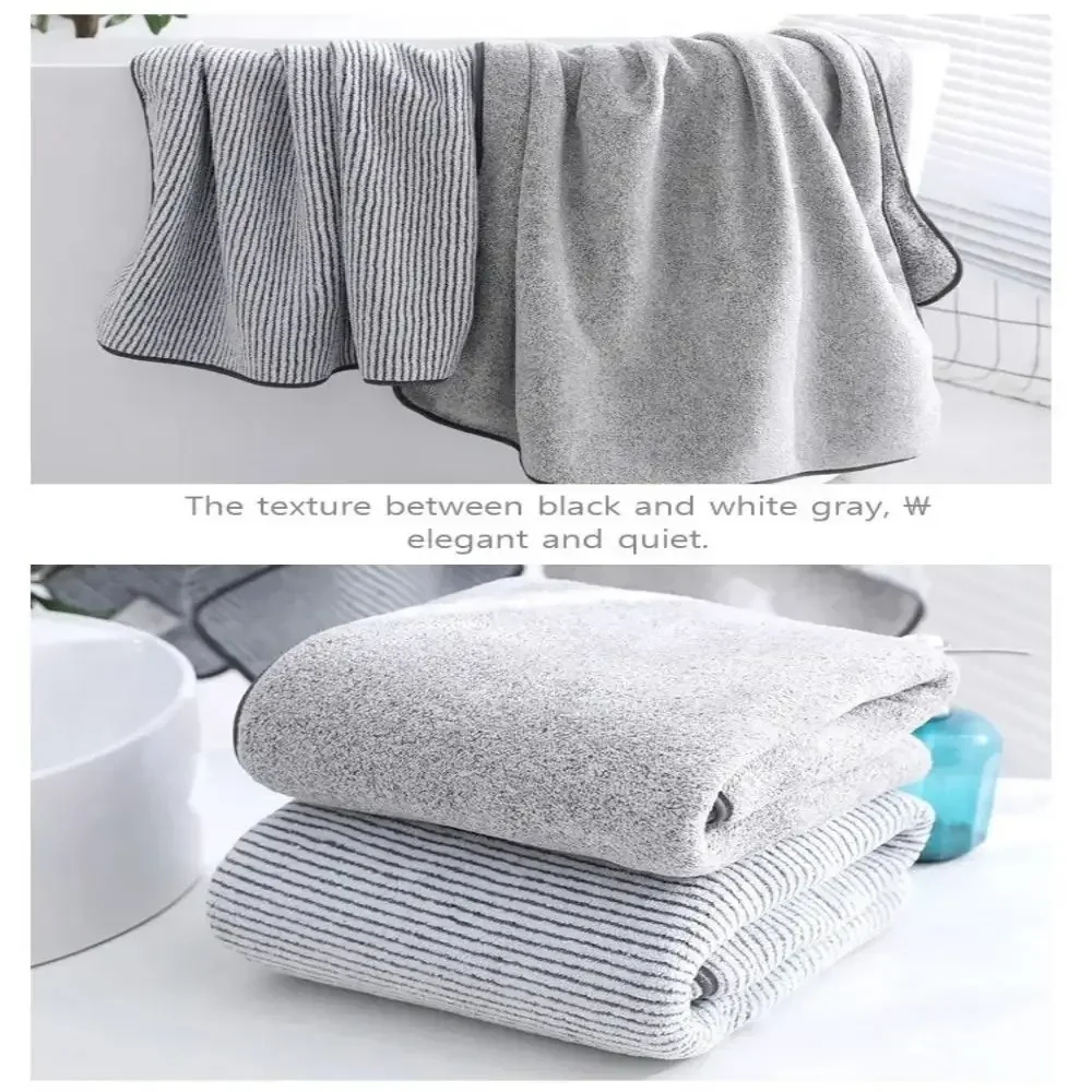 Description Picture 6 of itemThickened Bath Towels for The Body Microfiber Towel for Gym Sports Shower Robe for Spa Beath Home