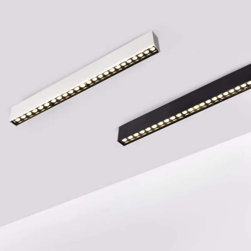 Surface Mount Dimmable LED Grille Lamp10W 20W 30W 40W Line Lamp Creativity Linear Long Strip Living