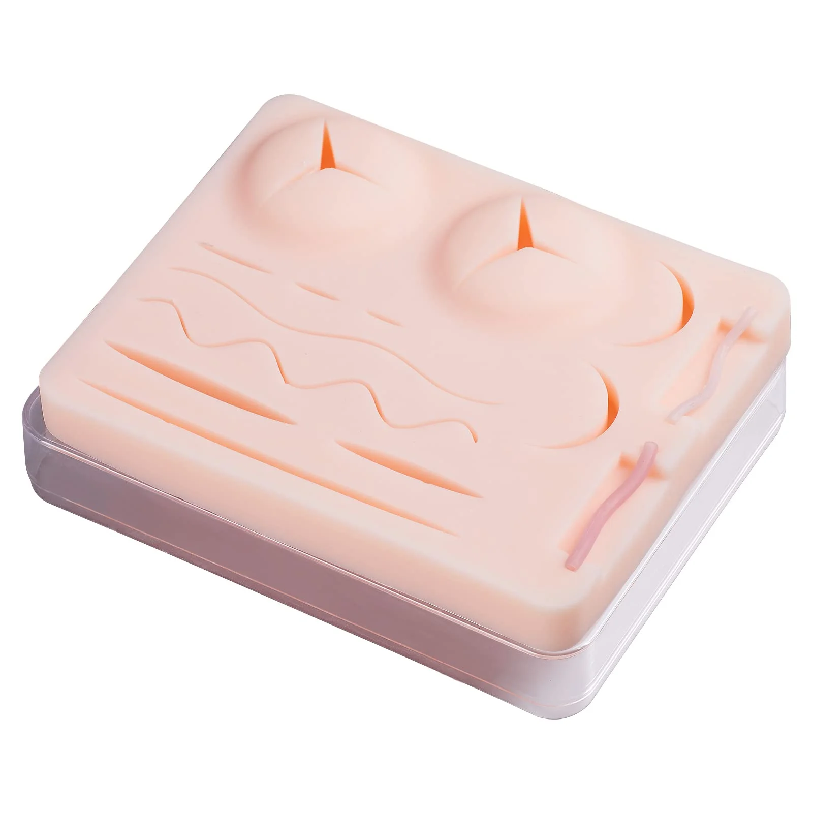 혈관 및 사전 절단 상처가 있는 3D 입체 봉합 훈련, 혈관, 상처, 근육 표면 봉합 교육