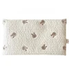 Neonatal Anti-vomiting Milk Pillow Pure Cotton Stitched Baby Sweat Absorption Pillow Breathable Embroidered Double-sided Pillow 6