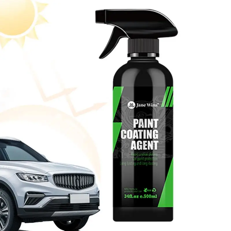 

500ml Automotive Coating Agent Automobile Nano Protective Mild Coating Agent Car Scratch Repair Glass Hydrophobic Coating Care