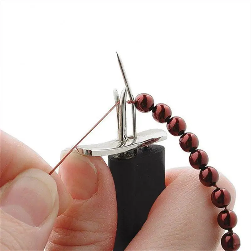 Handheld Pins Bead Knotting Tool Wear Beads Knotter Tools Fun