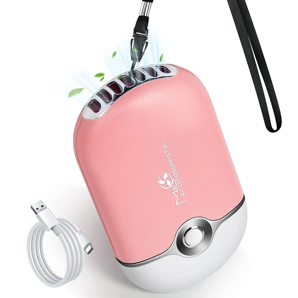 Usb Portable Mini Air Cooling Fan Bladeless Handheld Eyelash Dryer Fan