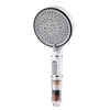 12CM Filter Spray Large Panel 5 Modes Shower Head Household  Eco Filter Shower Head Bathroom Accessories One-touch Water Stop 5
