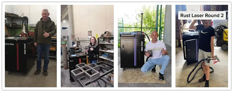 2022 3 в 1 волоконный лазер для удаления ржавчины, лазерный сварочный ...