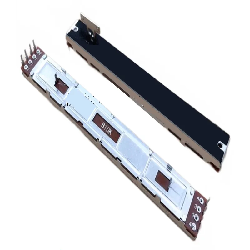 SC-1009G mixer fader 1PCS 128mm long dual straight sliding potentiometer B10Kx2 handle length 8MMB travel 100mm