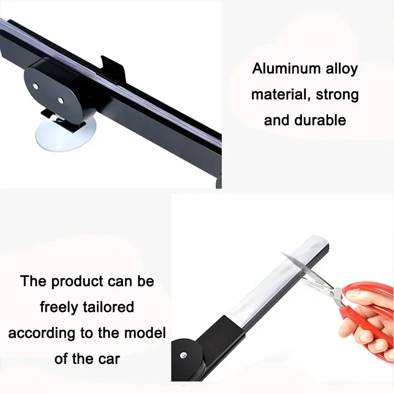 Retractable Car Sunshade Parasol Curtain with Suction Cup