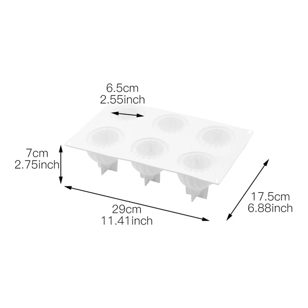 1pc-Onion Tip Candle Silicone Mold DIY Handmade Mousse Cake Soap Candle Mold Supplies Birthday Party Wedding Gift Making Mold