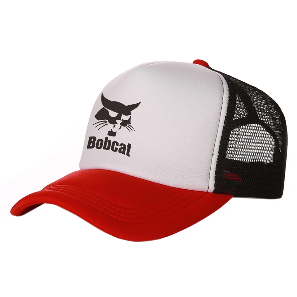 Casquette Baseball Réglable Unisexe Bobcat - Logo équipement Lourd, 100% Coton, Visière Rembourrée