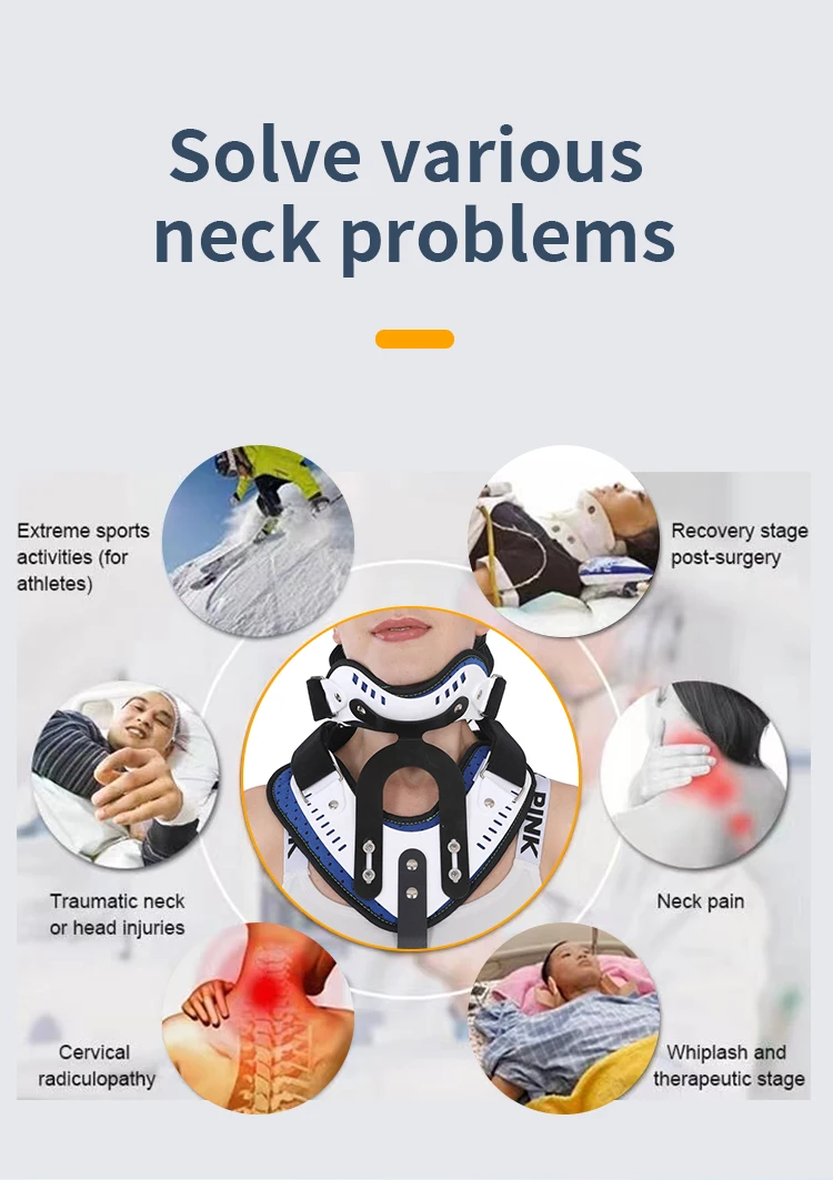 Cervical Thoracic Orthosis Head Neck Brace for Thoracic Spine Cervical Immobilization 7 Cervical Thoracic Orthosis Head Neck Brace for Thoracic Spine Cervical Immobilization 2